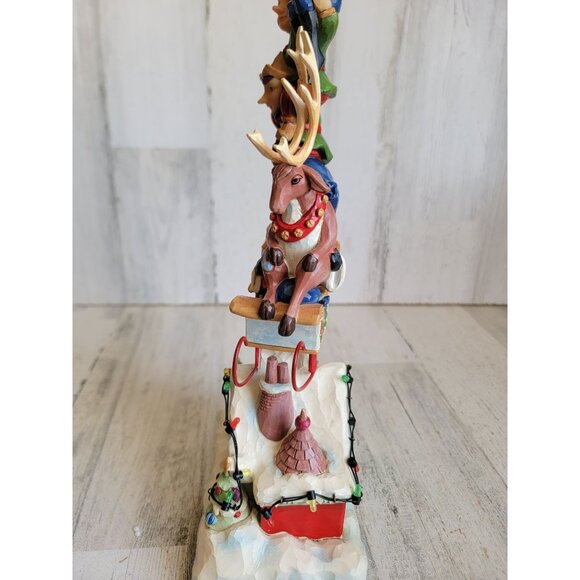 Jim shore 4060310 heaped with holiday cheer Xmas figure decor - Picture 6 of 10